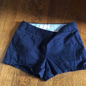 JCREW NAVY SHORTS